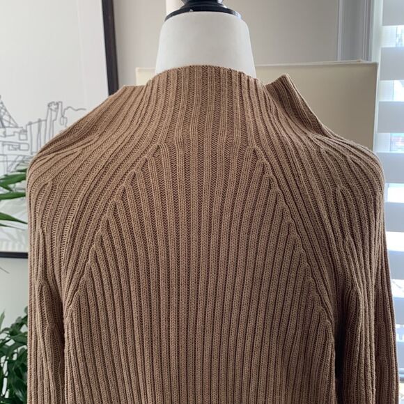 Women's Tan Sweater - Picture 5 of 8